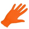 Перчатки нитриловые  ЦВЕТ оранжевый
